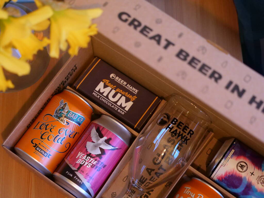 Beer Hawk 'Cheers Mum' Craft Beer Gift Box By Beer Hawk
