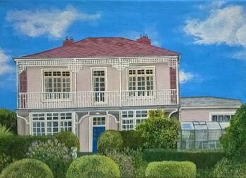 Hand Painted Personalised House Portrait, 10 of 10