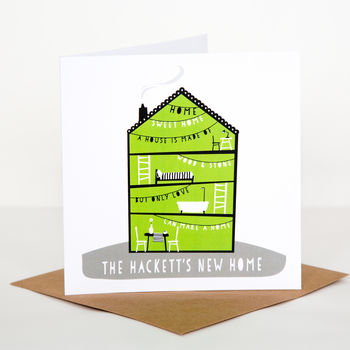 Personalised New Home Card, 4 of 4