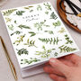 Personalised Notebook With Botanicals, thumbnail 2 of 4
