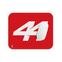 Hamilton #44 Red Mouse Mat Formula Racing Fan Desk Pad, thumbnail 1 of 3