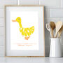 Personalised Duck Print, thumbnail 6 of 7