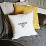 Personalised Birth Flower Cushion Gift, thumbnail 9 of 11