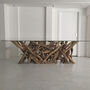 Rectangular Driftwood Dining Base To Seat Up To Eight, thumbnail 2 of 5