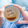 A Hug In A Mug Hidden Message Cup, thumbnail 2 of 6