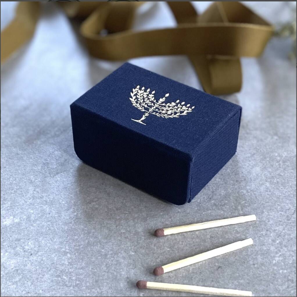 Chunukah/ Hunnukah Refillable Little Box Of Matches, 1 of 1
