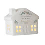 Personalised Christmas Foliage LED House – Light Up Christmas Decoration, thumbnail 5 of 5
