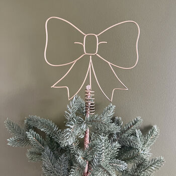 Bow Wire Tree Topper, 3 of 7