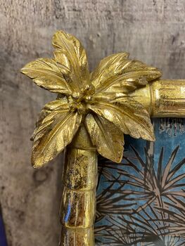 Flamingo And Palm Tree Gold Photo Frame 7x5 Inch Portrait, 6 of 7