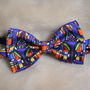 Modern Bow Tie Stained Glass Print, thumbnail 3 of 6