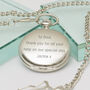 Personalised Pocket Watch, thumbnail 4 of 8