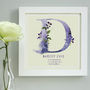 Personalised Dreamy New Baby Framed Print, thumbnail 3 of 11