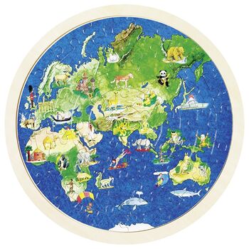 Selection Of World Map Puzzles, 3 of 3
