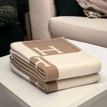 Cosy H Letter Throw, 8 of 8