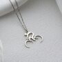 Ride On Spirit Cyclist Bike Necklace, thumbnail 6 of 9