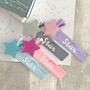 Personalised Glitter Shooting Star Bookmark, thumbnail 1 of 12