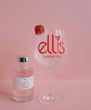 Ellis No.Four Pink Shimmer Gin 20cl Bottle, 2 of 2