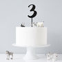 Birthday Age Cake Topper, thumbnail 5 of 12