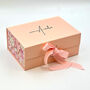 Personalised Magnetic Gift Box Elegant Floral Design, thumbnail 1 of 5