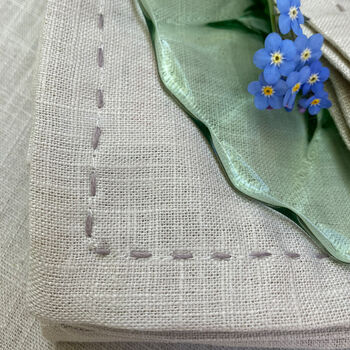 Natural Fabric Tablecloth, 4 of 5