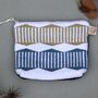 Handwoven Wash Bag Makeup Bag Zip Pouch, thumbnail 9 of 12