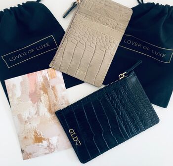 Personalised Card Wallet Giftset, 5 of 12