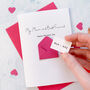 Personalised Mum Best Friend Mother's Day Envelope Card, thumbnail 2 of 5