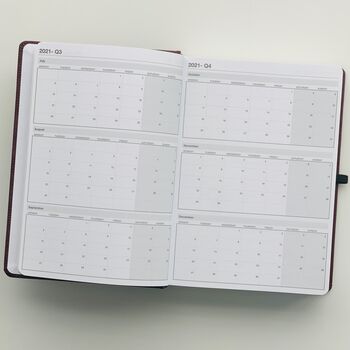 A5 Undated Daily Diary/Planner Based On 'The Now Habit', 5 of 7