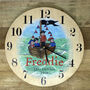Personalised Pirate Boat Clock, thumbnail 1 of 2