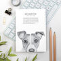 Jack Russell Terrier Funny A6 Dog Breed Notebook, thumbnail 1 of 6
