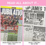 Wales International Football Personalised Gift Cymru Welsh Team Newspaper History Book, thumbnail 11 of 12