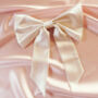 Hallie Bridal Silk Hair Bow, thumbnail 3 of 12