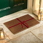 My Mat Printed Coir Christmas Gift Wrapped, thumbnail 2 of 3