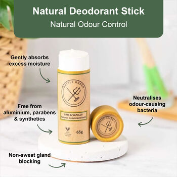 Natural Vegan Deodorant 100g Tin, 3 of 10