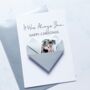 Personalised Origami Christmas Card – Always You Design For Husband, Wife Or Partner, thumbnail 3 of 6