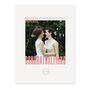Personalised Editorial Style Wedding Portrait Print, thumbnail 3 of 7
