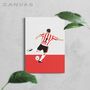 Matt Le Tissier Southampton Football Canvas, thumbnail 1 of 2