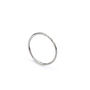 Sterling Silver Skinny Diamond/Round Stacking Ring, thumbnail 1 of 6
