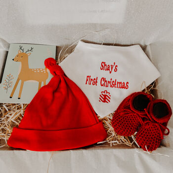 Personalised First Christmas Letterbox Hamper, 6 of 6