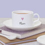 Mother's Day Cup And Saucer, thumbnail 1 of 2