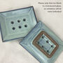 Fair Trade Handmade Glaze Stoneware Rectangle Soap Dish, thumbnail 7 of 12