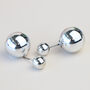 Colourful Ball Ear Jacket Stud Earrings, thumbnail 10 of 12