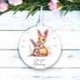 Personalised Kangaroo And Child Mother's Day Decoration, thumbnail 1 of 2