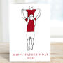 Father Son Football Card For Father's Day, thumbnail 5 of 8