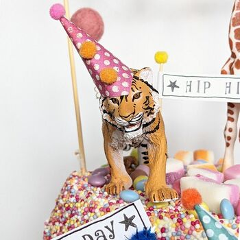 Personalised Party Animal Safari Cake Toppers, 2 of 6