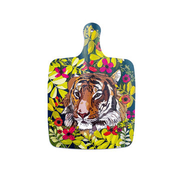 Heat Resistant Large Chopping Board Tiger Print, 6 of 10