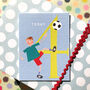 Mini Football 4th Birthday Card, thumbnail 1 of 4