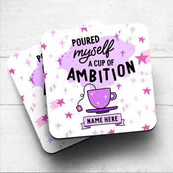 Personalised Mug 'Cup Of Ambition', 4 of 4