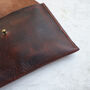 Personalised Premium Brown Clutch For Women, thumbnail 10 of 10