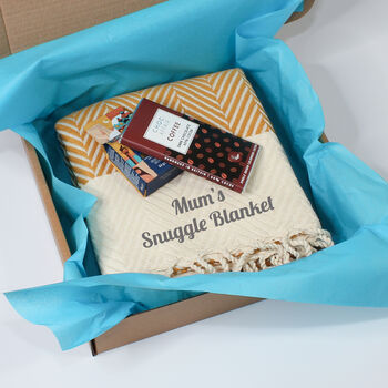Handwoven Shawl Throw Gift Hamper For Mothers, 3 of 11